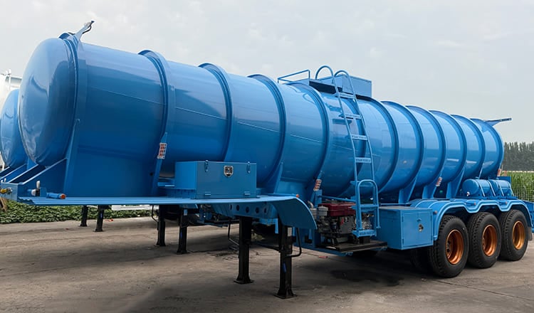 TITAN 3 Axle 20CBM Acid Tanker Trailer for Sale in Congo