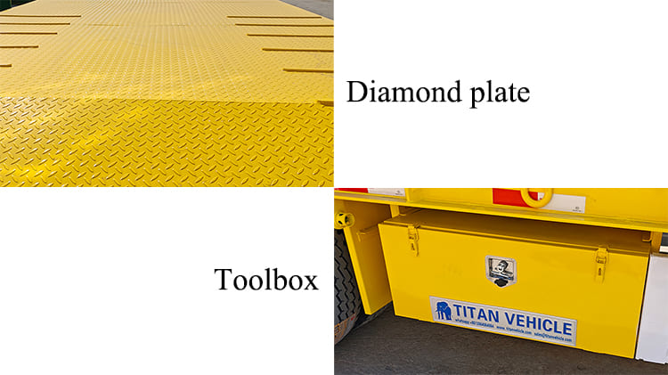 TITAN 40 Feet Low Bed Trailer for Sale in Nigeria