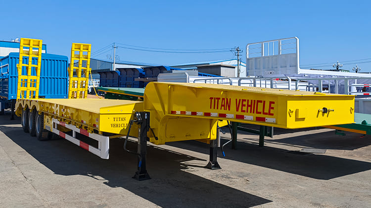 TITAN 40 Feet Low Bed Trailer for Sale in Nigeria