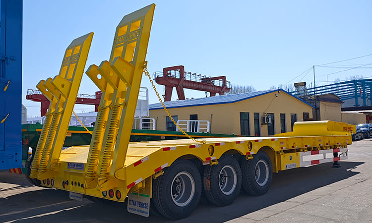 TITAN 40 Feet Low Bed Trailer for Sale in Nigeria