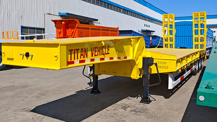 TITAN 40 Feet Low Bed Trailer for Sale in Nigeria