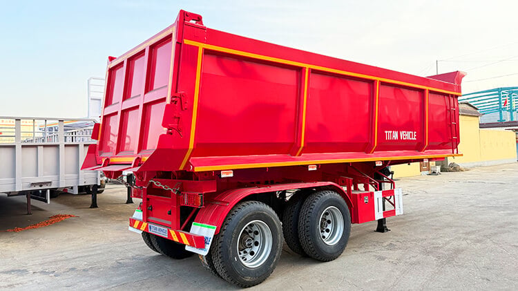 Titan 2 Axle Rear Dump Trailer for Sale in Chad