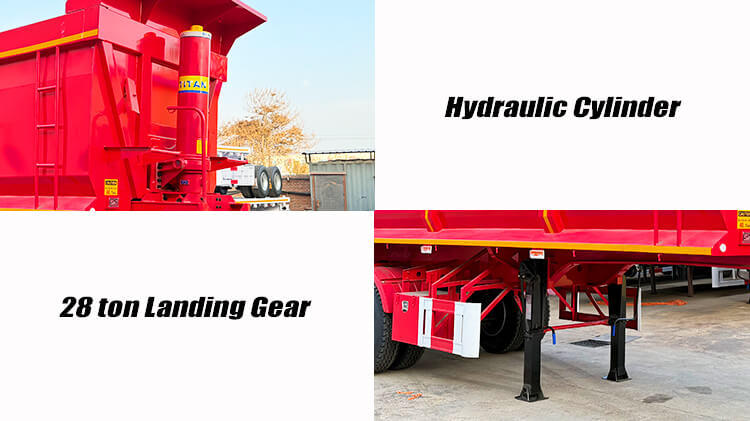 Titan 2 Axle Rear Dump Trailer for Sale in Chad
