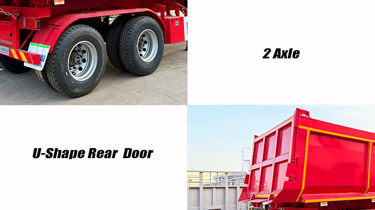 Titan 2 Axle Rear Dump Trailer for Sale in Chad