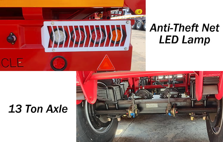 3 Axle Drop Side Trailer for Sale in Zimbabwe