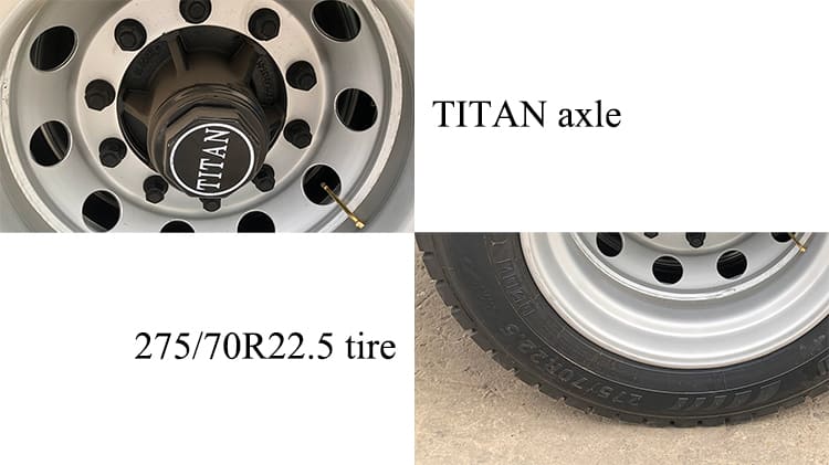 TITAN 4 Axle Semi Low Bed Trailer for Sale in Zimbabwe with Hydraulic Ramp
