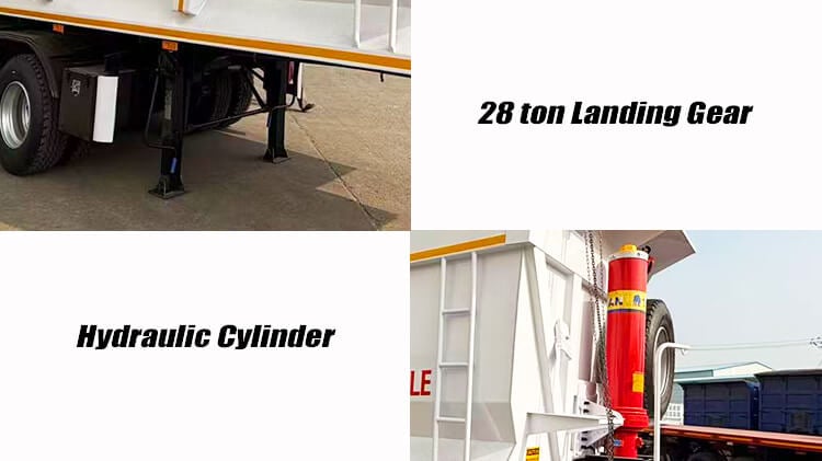 Titan 3 Axle Tipper Semi Trailer for Sale in Chad