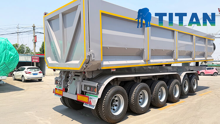 Titan 6 Axle Semi Tipper Trailer for Sale in Chad