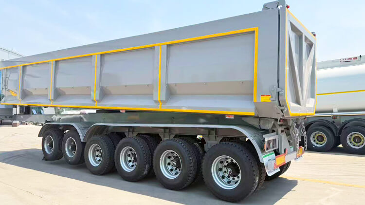 Titan 6 Axle Semi Tipper Trailer for Sale in Chad