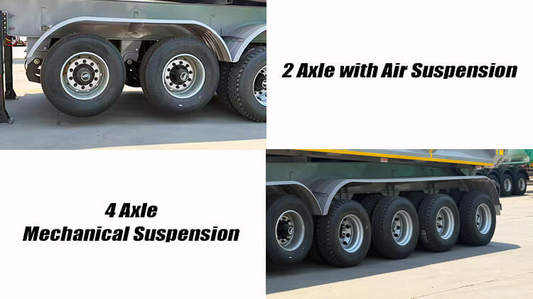 Titan 6 Axle Semi Tipper Trailer for Sale in Chad