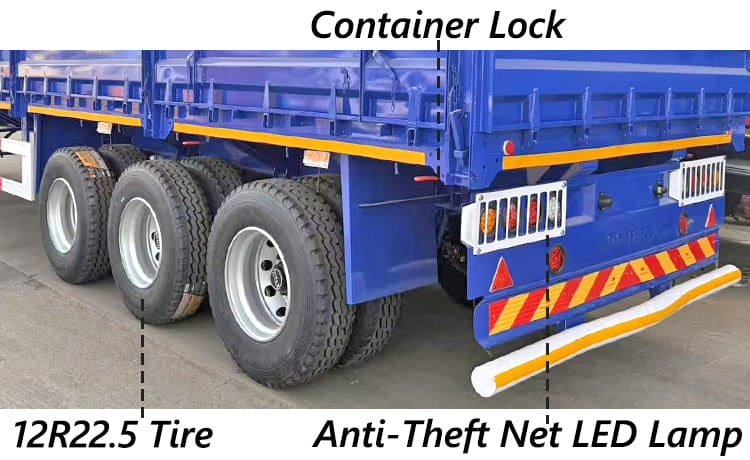 Tri Axle Drop Side Trailer for Sale in Zimbabwe
