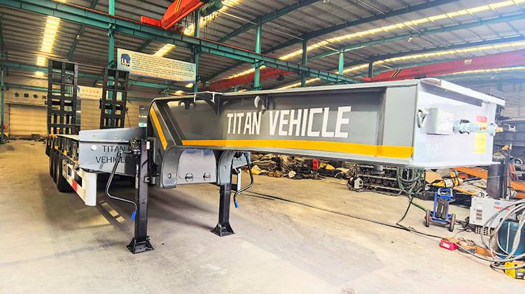Titan 3 Axle Lowbed Trailer in Cameroon