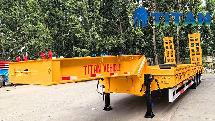 Titan 3 Axle 60 Ton Lowbed Trailer for Sale in Oman