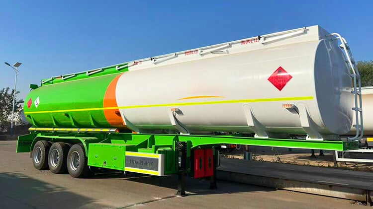 45000 Liters 3 Axle Fuel Tanker Trailer for Sale in DR Congo