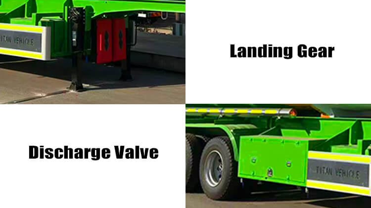 45000 Liters 3 Axle Fuel Tanker Trailer for Sale in DR Congo