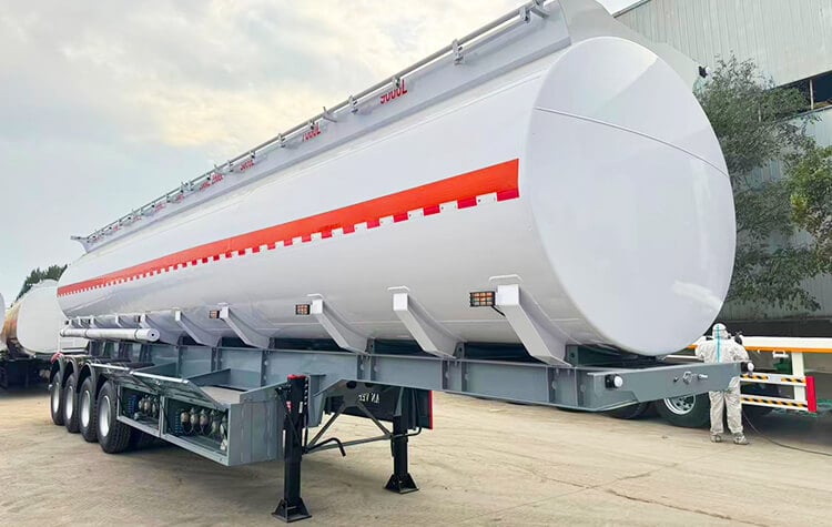 Titan 4 Axle Diesel Tanker Trailer for Sale in DR Congo