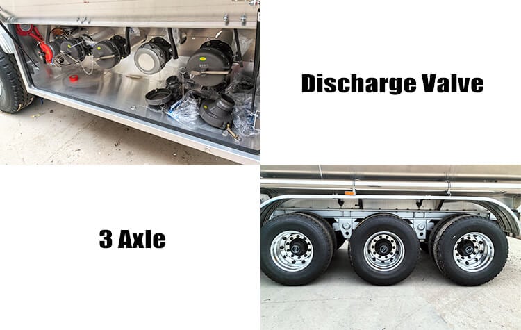 3 Axle Aluminum Tanker Trailer for Sale in DR Congo