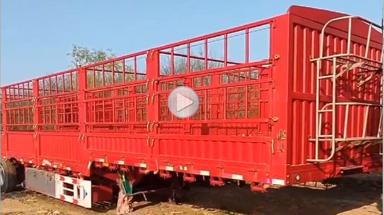 2022 New 60 Tons Stake Trailer for Sale Near Me