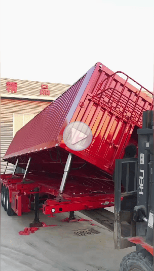 11m chaasis tipper trailer