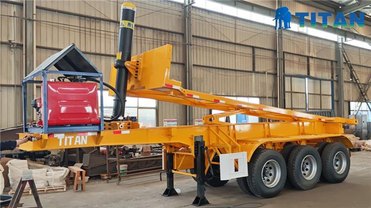 container tipper trailer