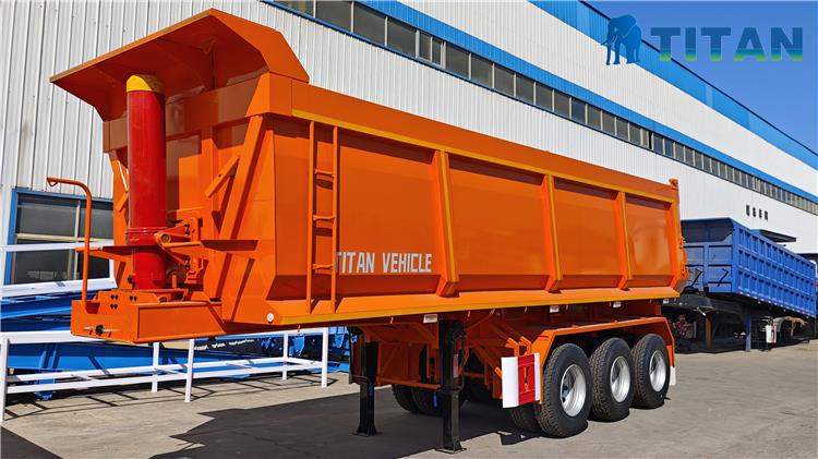 3 axle tipper trailer