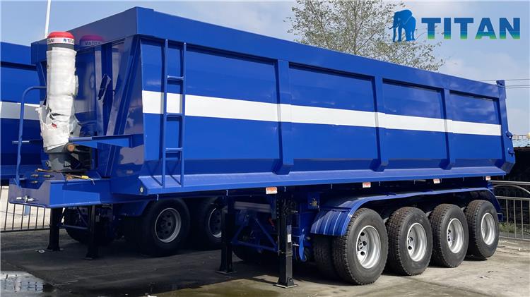 4 axle tipper trailer