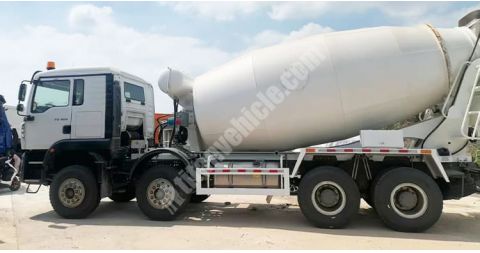 12CBM Used Howo Mixer Truck will be Sent to Sierra Leone