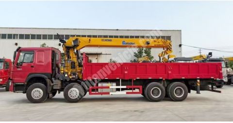 Howo Boom Truck 400 HP will be Shipped to Brazil
