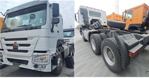 Howo 430hp Truck Head will be sent to Zambia