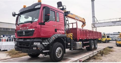 Howo Truck Mounted Crane will be Sent to Congo