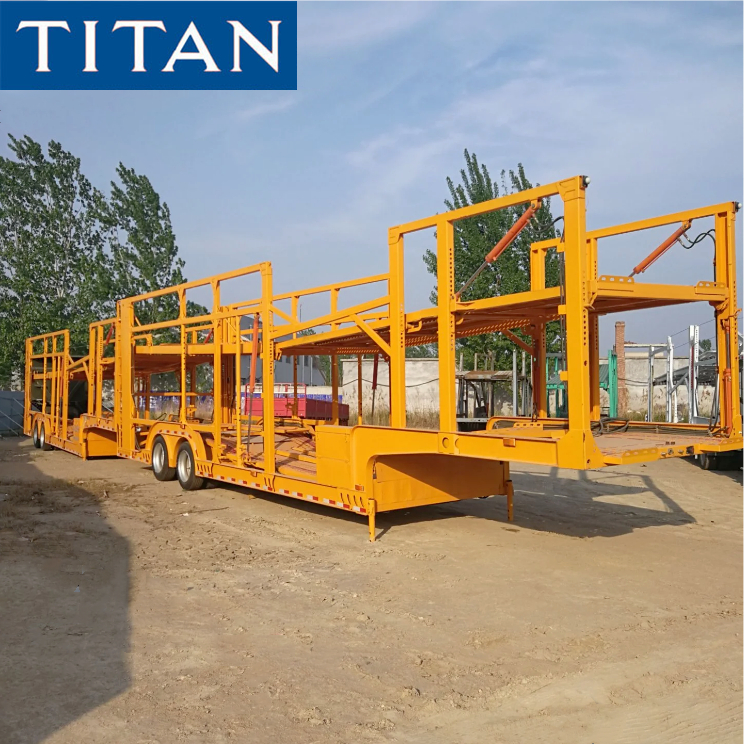 Double Deck Car Transport Trailer for Sale