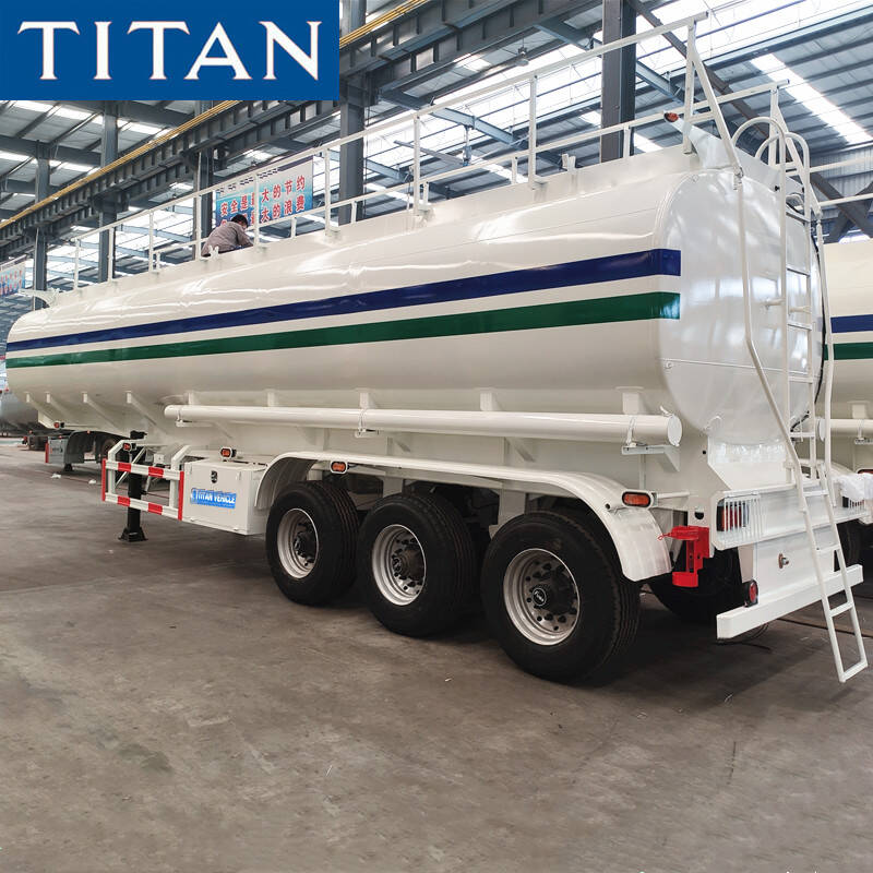 Fuel Tanker Trailer Manufacturers - TITAN Oil Tank Trailer for Sale