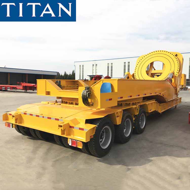 3 Line 6 Axle Wind Blade Trailer for Sale - TITAN