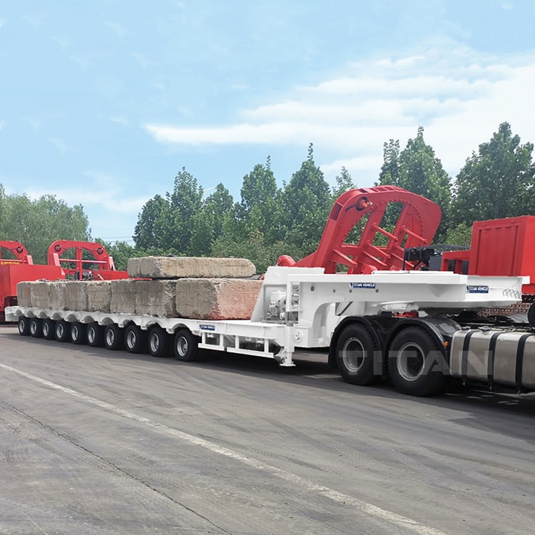 10 Axle Extendable Lowbed