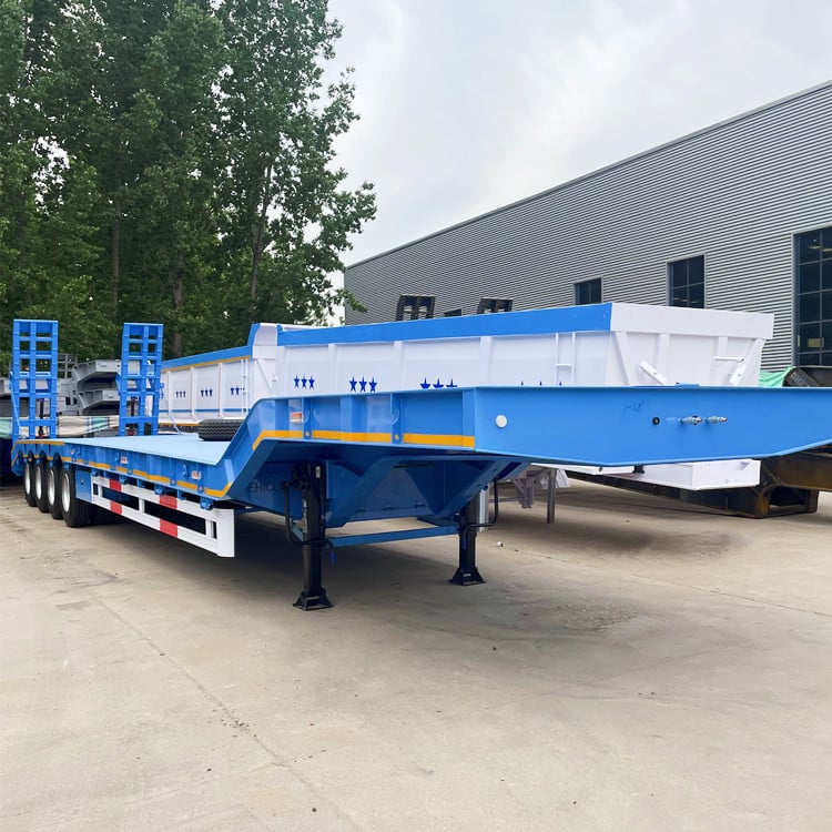 Full-Width Gooseneck Lowbed Trailer
