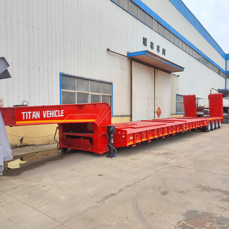 150 Ton Lowbed Trailer Truck