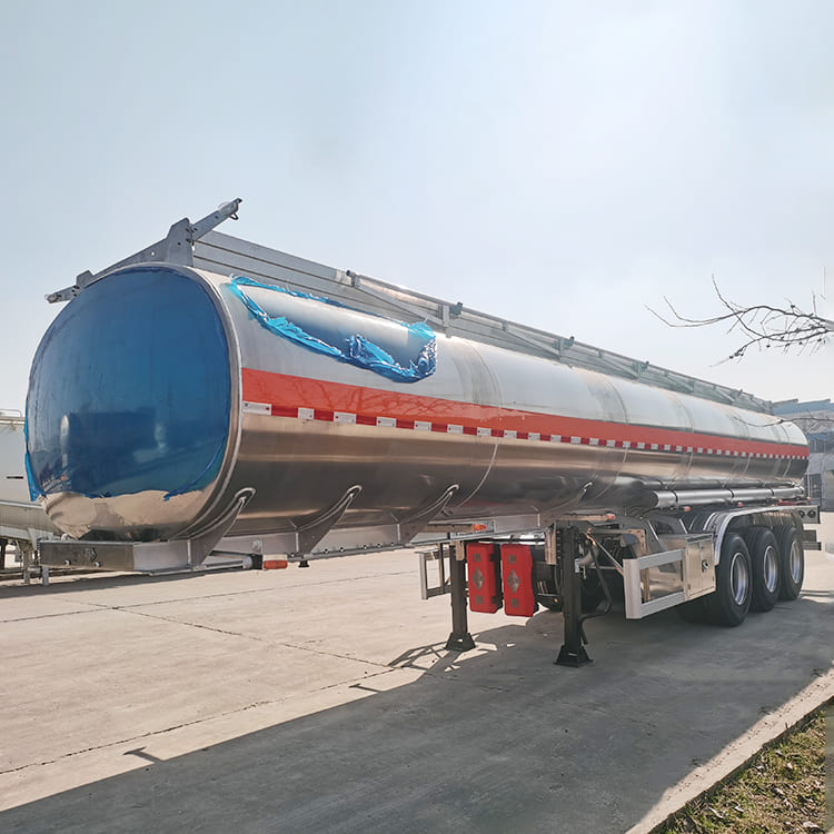 3 Axle 40000 Liters Aluminum Fuel Tanker Trailer