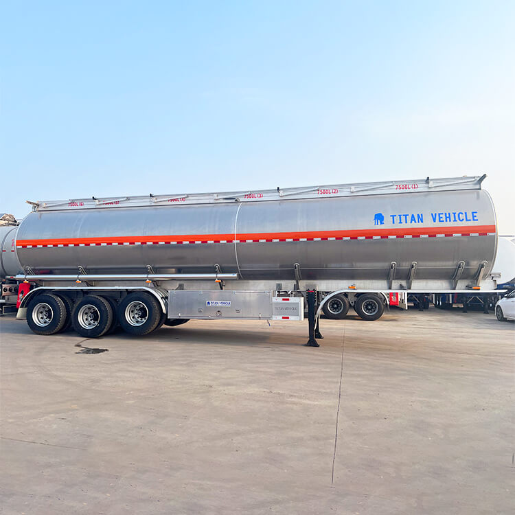 Titan 3 Axle Aluminum Tanker Trailer
