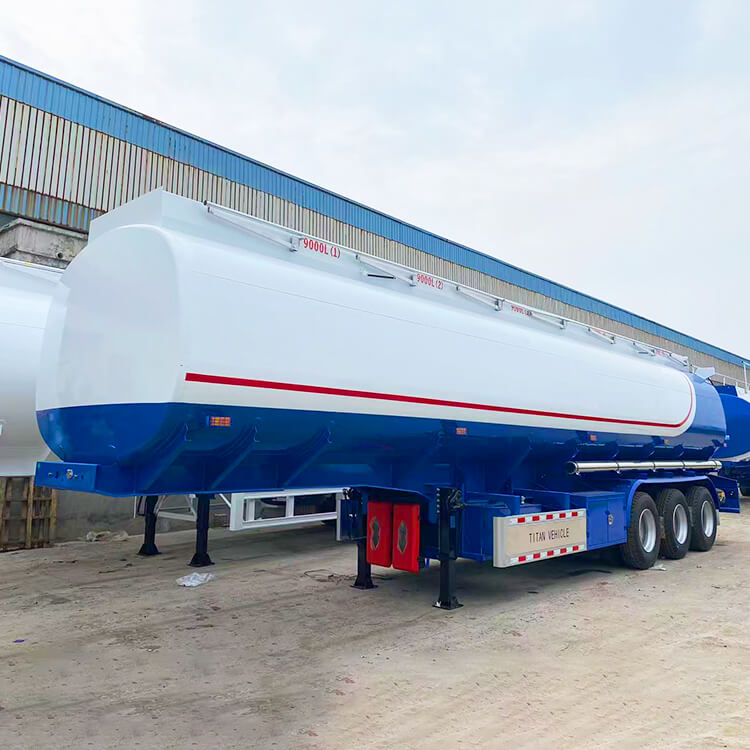 3 Axle Fuel Tanker Trailer Guinea