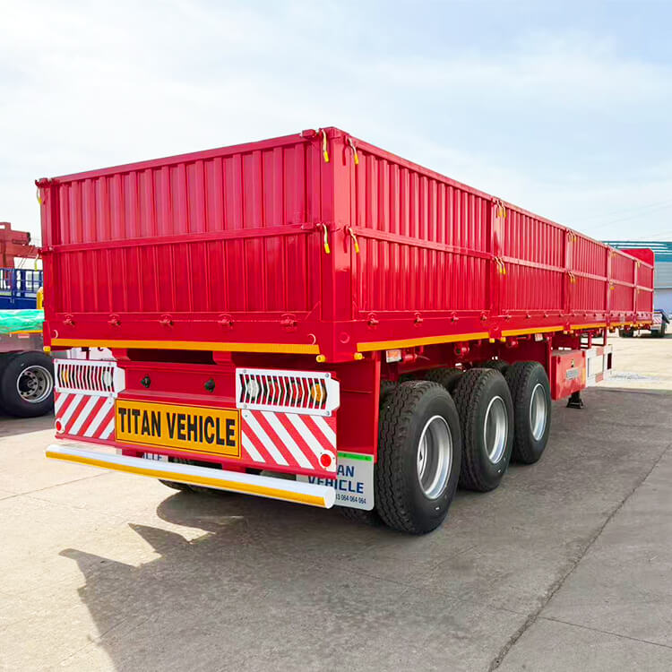 Titan New 3 Axle Side Wall Trailer