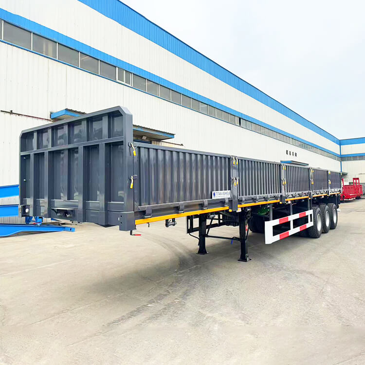 3 Axle Sideboard Trailer Stock