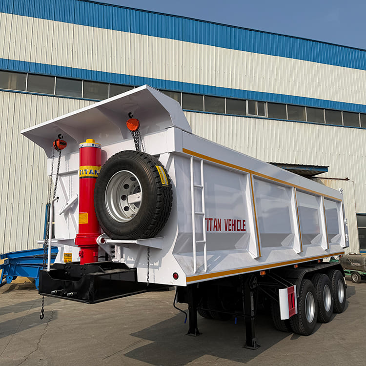 3 Axle 30 CBM Dump Trailer