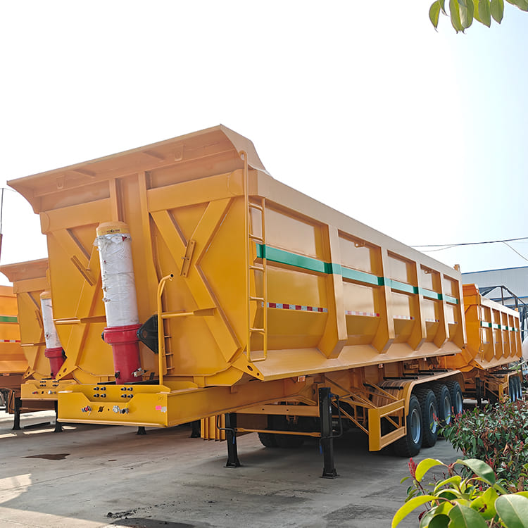 80 Ton Tipper Semi Trailer