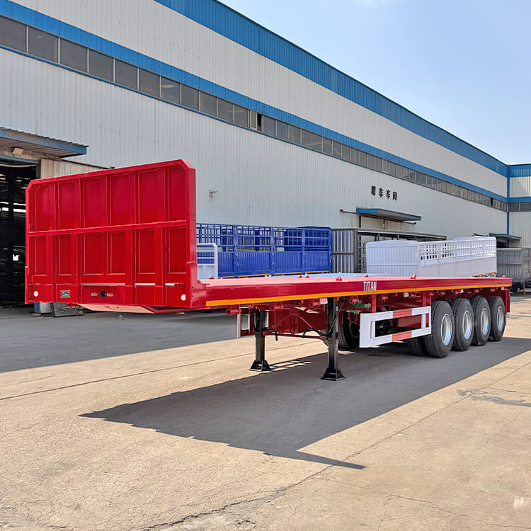 4 Axle 40 Foot Flatbed Trailer