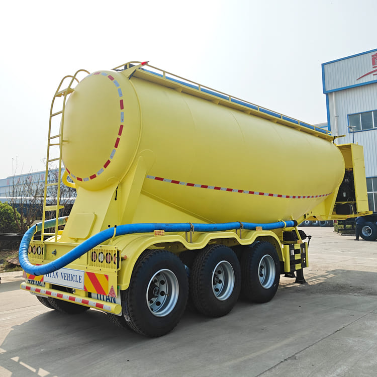 3 Axle Cement Bulker Truck Trailer