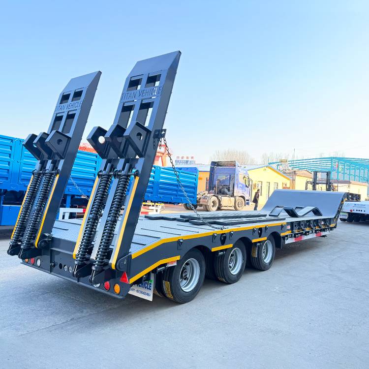 3 Axle Step Deck Trailer