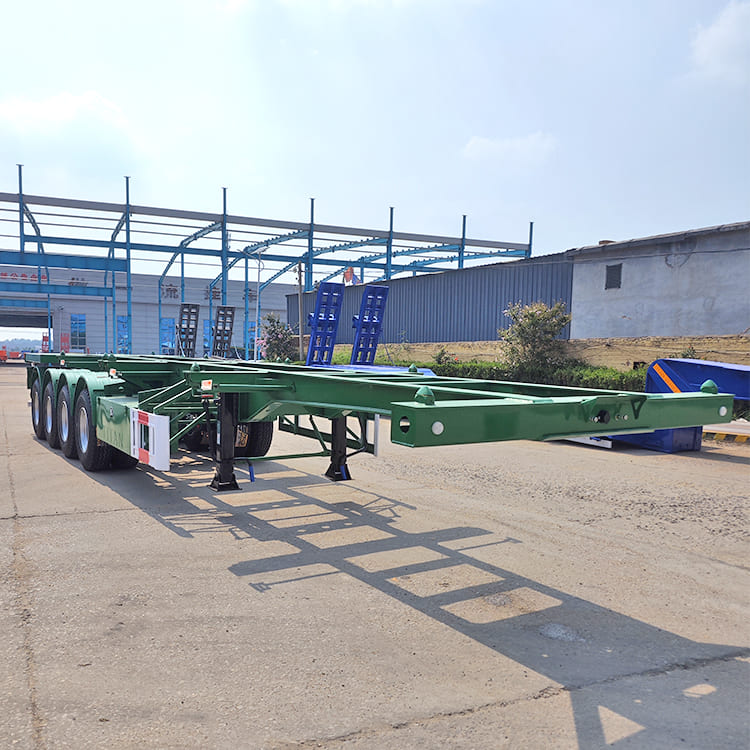 4 Axle Container Chassis Trailer