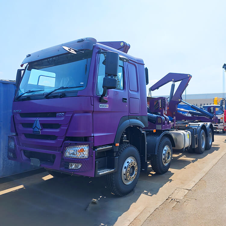 20 Ft Side Loader Container Truck