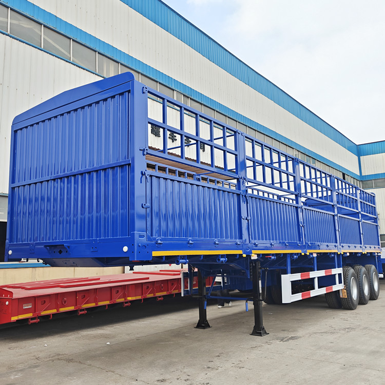 60 Ton Stake Side Semi Trailer