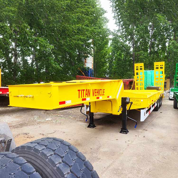 3 Axle Low Bed Trailer
